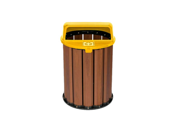 Revestimiento NOT-WOOD BASURERO 94 LT AMARILLO
