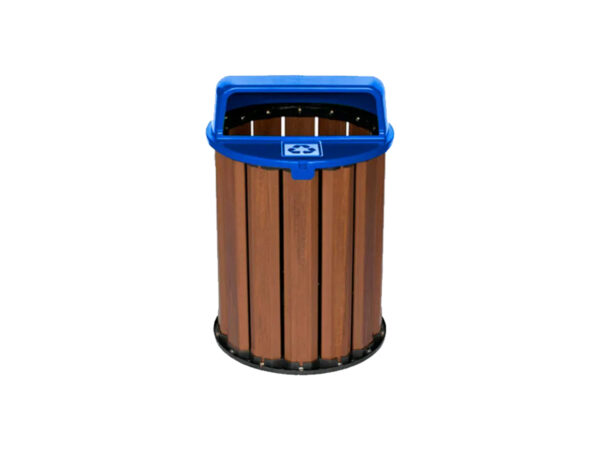 Revestimiento NOT-WOOD BASURERO 94 LT AZUL