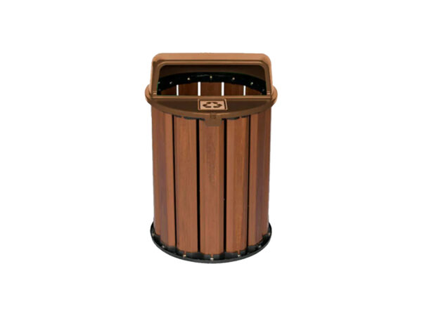 Revestimiento NOT-WOOD BASURERO 94 LT CAFE