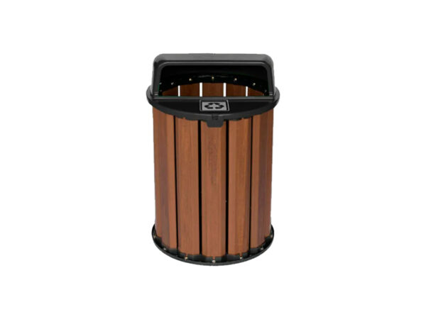 Revestimiento NOT-WOOD BASURERO 94 LT NEGRO