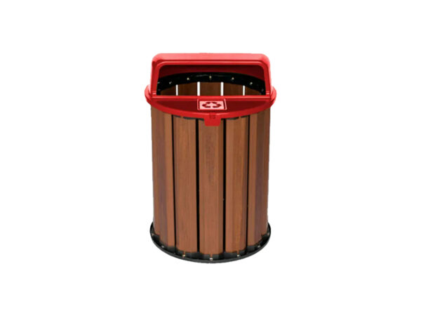 Revestimiento NOT-WOOD BASURERO 94 LT ROJO