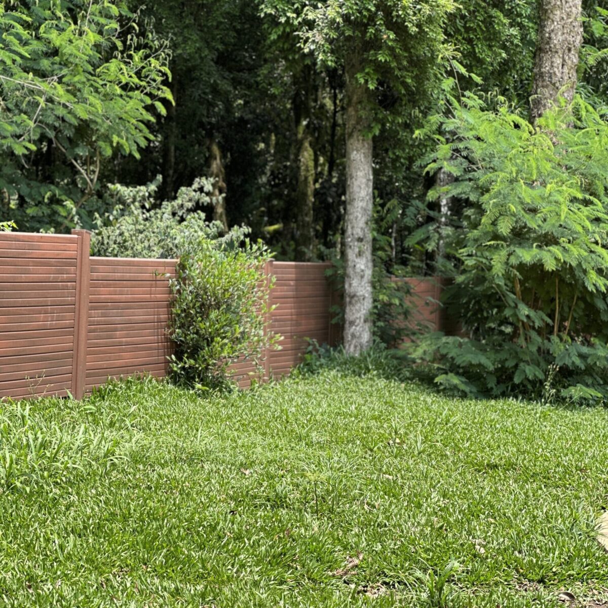 Revestimiento muro prefabricado pandereta exterior diseño nogal - Imagen 4