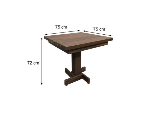 Revestimiento NOT-WOOD MESA TERREZA 4 PERS MEDIDAS