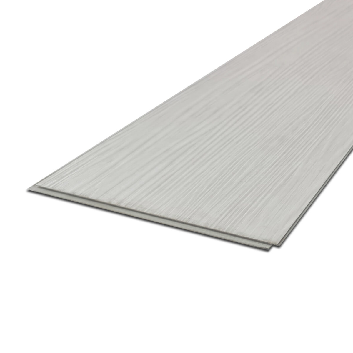 Piso vinílico SPC interior diseño blanco invierno veteado