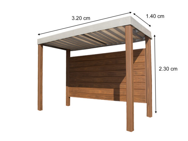 Revestimiento NOT-WOOD PARADERO SEMI MEDIDAS