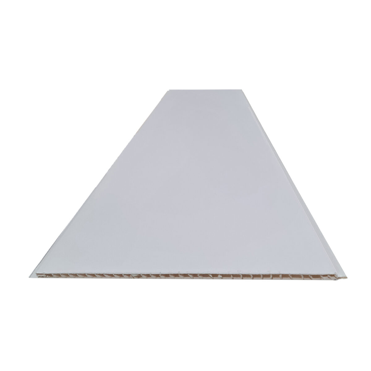 Revestimiento de cielo PVC interior diseño blanco Antartico