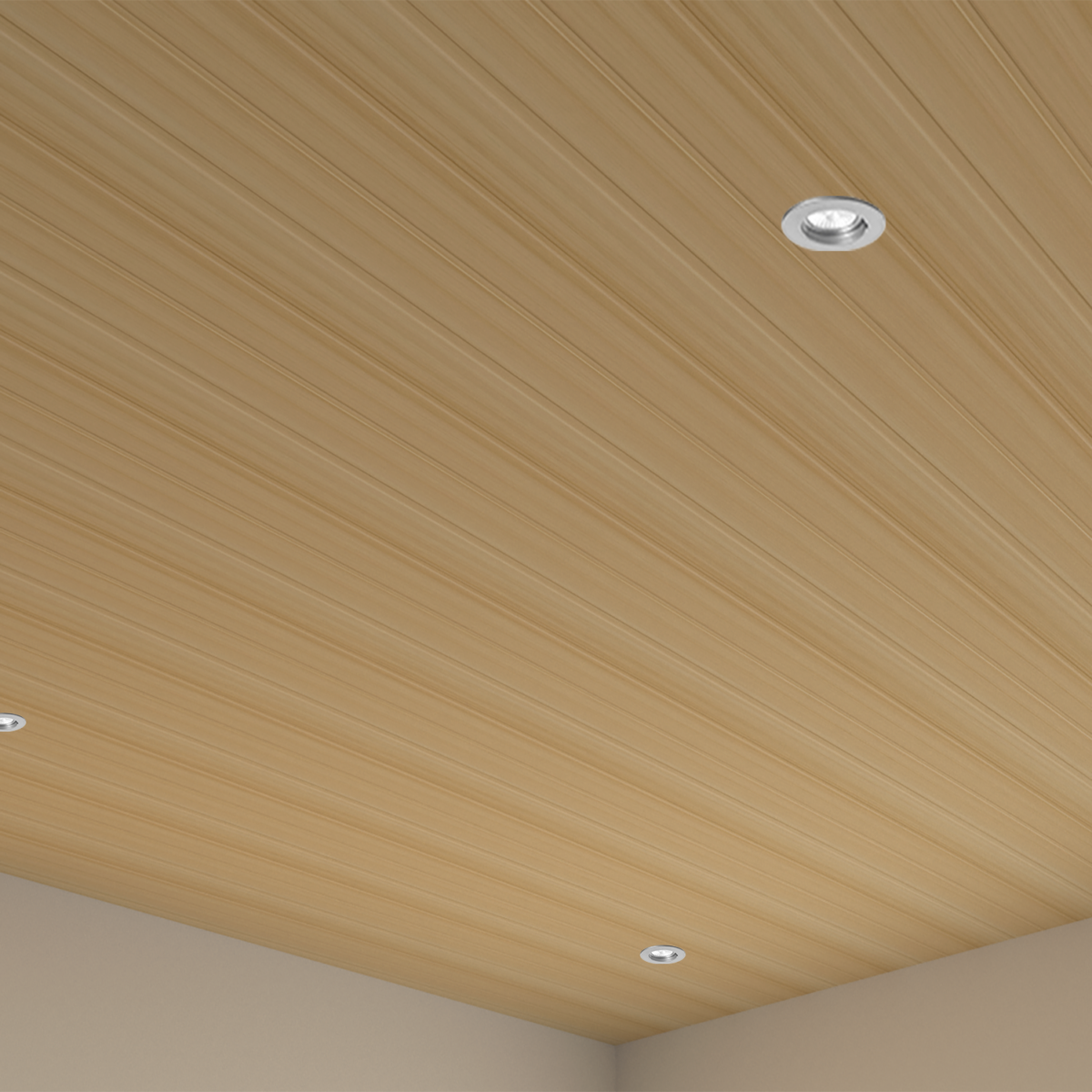 Revestimiento de cielo PVC interior diseño tableado desierto del sahara - Imagen 3