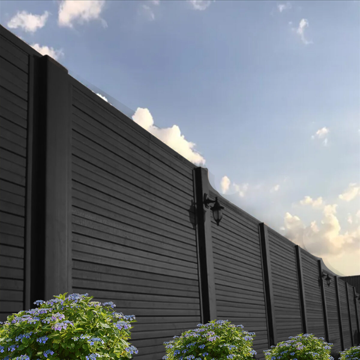 Revestimiento muro prefabricado exterior facewood black - Imagen 3