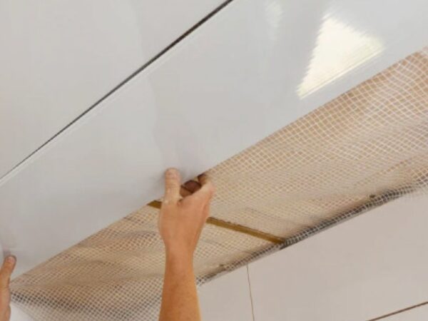 Revestimiento NOT-WOOD revestimiento de cielo interior pvc diseno blanco brillante glossy pane